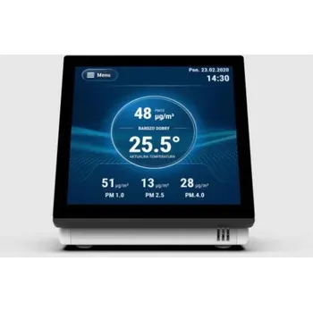 Sada domovního alarmu TECH STEROWNIKI Bezdrátový senzor koncentrace částic bílý CJP-01 Tech Controls