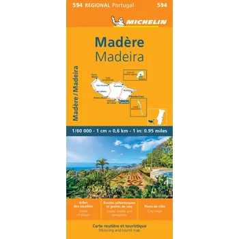 Michelin mapa Madeira 1:60 t.