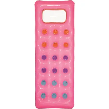 Bestway 43040 Nafukovací lehátko Fashion s okénkem růžová