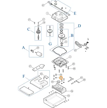 Pohon brány Nice R10A.5120 pružinová podložka 10M