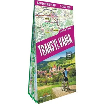 Cestování Adventure map Transylvania 1:250 000 lam w.2024 - praca zbiorowa