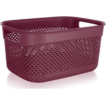 Úložný box Banquet Košík úložný 29 x 21,5 x 15 cm ,6,6 l, bordó