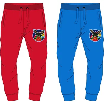 Eplus Chlapecké tepláky - Bing, červené Velikost - děti: 104