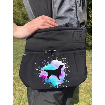 Kabelka Výcviková kabelka malá Flat coated retrívr FCR 4dox