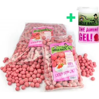 Návnadová surovina IMPERIAL BAITS - Boilies Carptrack Extra Strong Uncle Bait 24 mm 5 kg + Gel 30 g