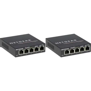 Switch NETGEAR GS105GE síťový switch, 5 portů, 1 GBit/s