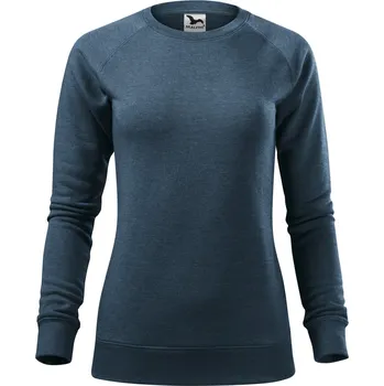 Dámský svetr Malfini Merger Dámská mikina 416 tmavý denim melír XXL