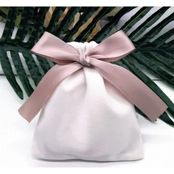 Dárková taška Sametový dárkový pytlík Champagne