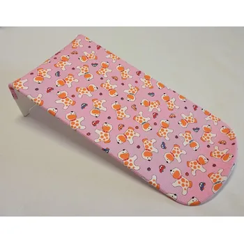 Koupelnové sedátko Babyrest Lehátko do vany plátěné Péťa růžový Pes