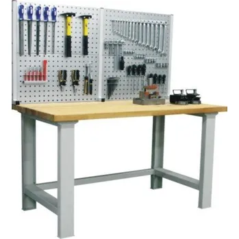 Dílenský stůl Pracovní stůl PS A/1500+PERFO/1500