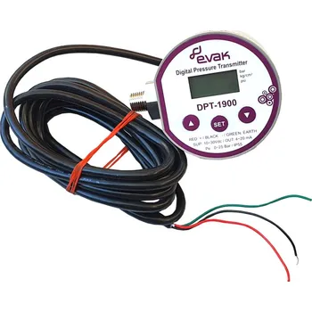 Příslušenství k čerpadlu EVAK PUMPS DPT-1900, Tlakový snímač 0~25BAR, 4~20mA, kabel 3m