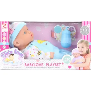 Panenka Miminko 30 cm 10 zvuků a doplňky