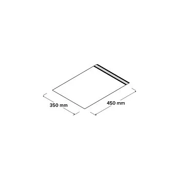 Obálka Plastová obálka 350x450mm, 100 ks