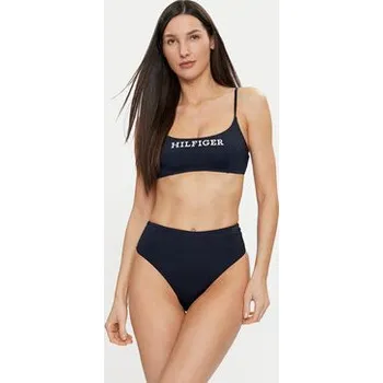 Dámské plavky Tommy Hilfiger Vrchní část bikin UW0UW05302 Tmavomodrá L