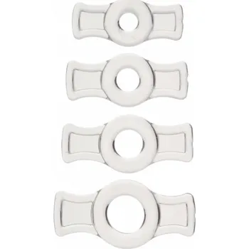 TitanMen Cockring Set Clear