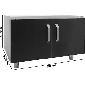 Lednice G.Gastro Podstavec 0,8 m - se 2 dveřmi