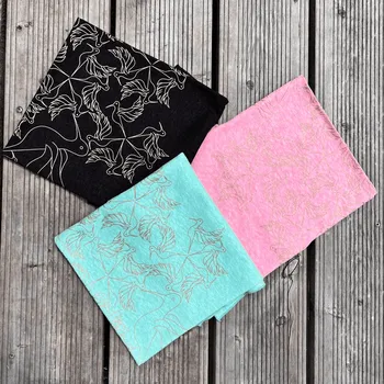 Šátek Milujeme Kameny Šátek - Kolibříci pomáhají Růžová 354879