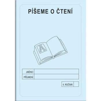 Sešit Píšeme o čtení 4 - světle modrá