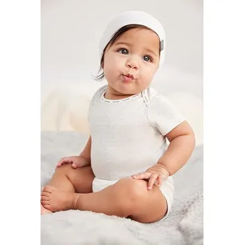 Calvin Klein melírové bodýčko pro miminko z organické bavlny 0 - 3 m