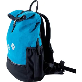 Městský batoh Výcvikový batoh PETROLEJ s horním zapínáním na zip 4dox