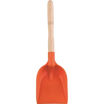 plyšák Androni Lopata s dřevěnou násadou - délka 34 cm, červená