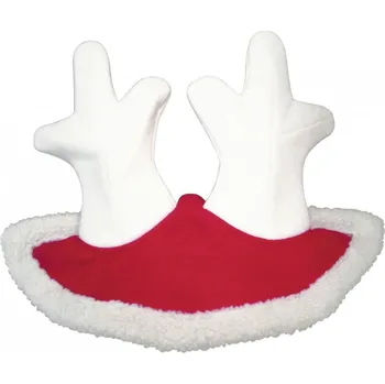 Koňská maska proti hmyzu Vánoční čabraka Equitheme Noel