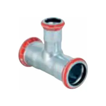 Fitinka Geberit Mapress C-Stahl redukční T-kus 88 x 76 x 88 mm (21241)