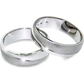 Prsten SNAU14B0006 Snubní prsteny pánský Materiál: Žluté zlato 14kt, Šířka: 6, Velikost: 43