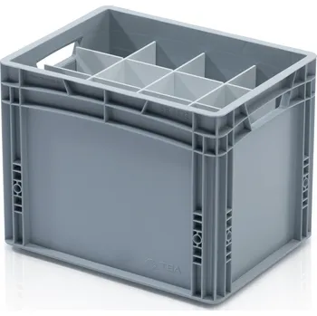 Úložný box Příčka pro EURO přepravku 40x30x32 cm - krátká