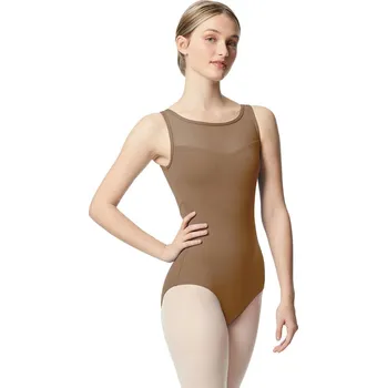 Body Lulli,Trikot se síťkou LUB350, světlá hnědá M