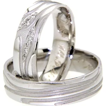 Prsten ZEBRA Snubní prsteny pánský Materiál: Červené zlato 14kt, Šířka: 5, Velikost: 50