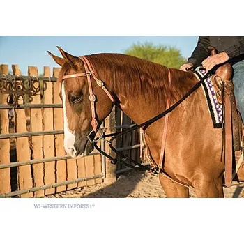 Poprsník Westernový martingal Professional´s Choice Draw Rope