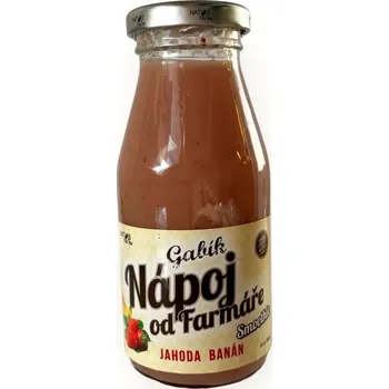 Nature NoTea s.r.o. Smoothie Gabík - Jahoda a banán 0,2l