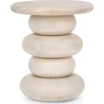 Konferenční stolek BIZZOTTO Odkládací stolek LOPEZ 40 cm světlý 0747182