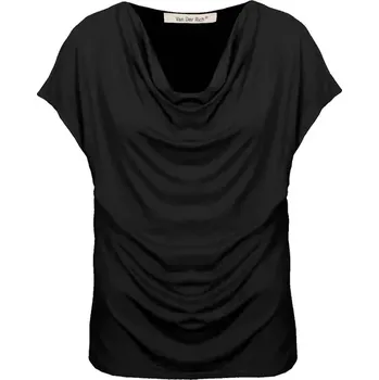 Dámská halenka Dámské triko Černá M