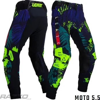 Moto kalhoty MX kalhoty LEATT Moto 5.5 I.K.S. Pant Jungle 2024 32
