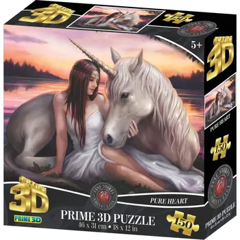 3D puzzle PRIME 3D Puzzle Čisté srdce 3D 150 dílků