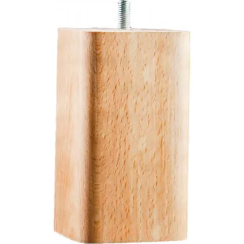 Postel Royal Comfort Nožička Double Square Barva: Buk, Výška: 12 cm