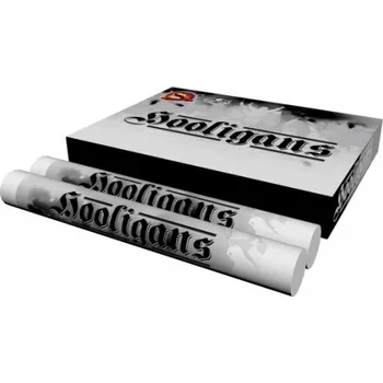 Zábavní pyrotechnika SRPYRO Pochodeň HOOLIGANS bílá - pochodeň CLE7035W