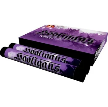 Zábavní pyrotechnika SRPYRO Pochodeň HOOLIGANS purple - pochodeň CLE7035P