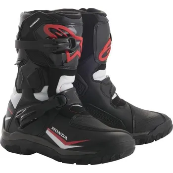 Moto obuv Boty BELIZE DRYSTAR HONDA kolekce, ALPINESTARS (černá/bílá/červená) 405