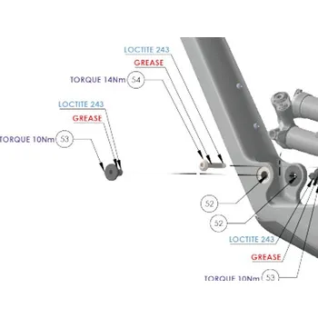 rám kola Šroub Forbidden 002.002.0006