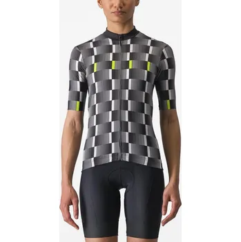 cyklistický dres Castelli Dimensione Jersey W XL černá/bílá - 10 % pro přihlášené BFEXTRA10