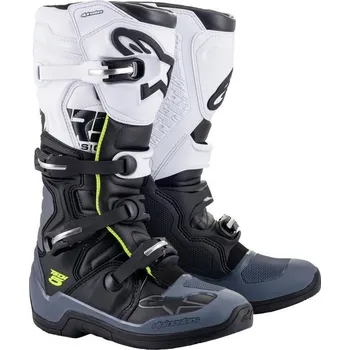 Sport Boty TECH 5, ALPINESTARS (černá/šedá/bílá/žlutá fluo) 2026 405