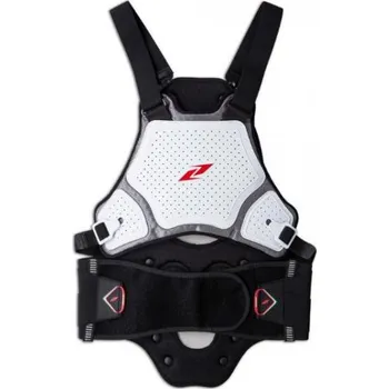 Motocyklový chránič hrudi a pátěře Krunýř ZANDONA SHARK ARMOUR GT X9 8509 bílý LEVEL2 L