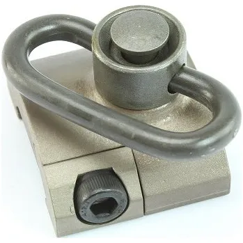 Airsoft Element Rychloupínací oko popruhu s montáží na RIS lišty - pískové