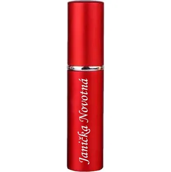 Rozprašovač parfému Doplňovatelný flakón na parfém červený