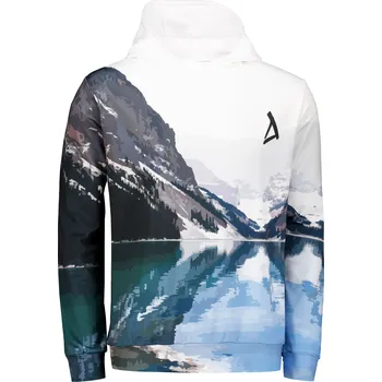 Pánská móda Pánská funkční mikina premium ALTISPORT VOJ/ALM030MI01 BÍLÁ/MODRÁ XXL