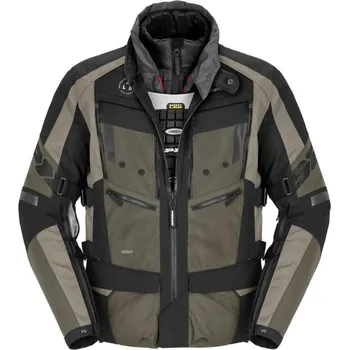 Moto bunda Bunda 4SEASON EVO 2023, SPIDI (černá/vojenská zelená) 4XL