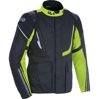 Moto bunda Bunda MONTREAL 4.0 DRY2DRY™, OXFORD (černá/žlutá fluo) M